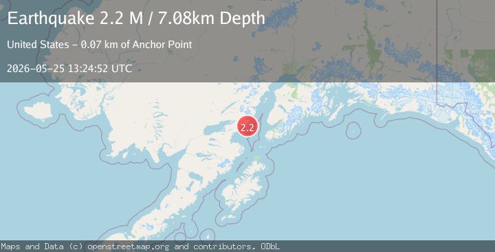 Map of Southern Alaska