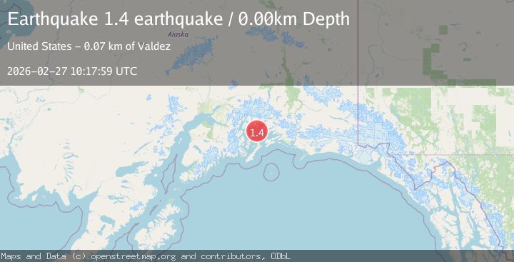 Map of Southern Alaska