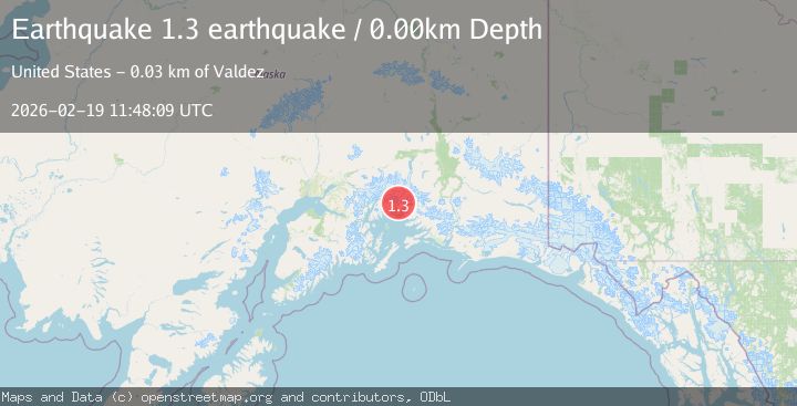 Map of Southern Alaska