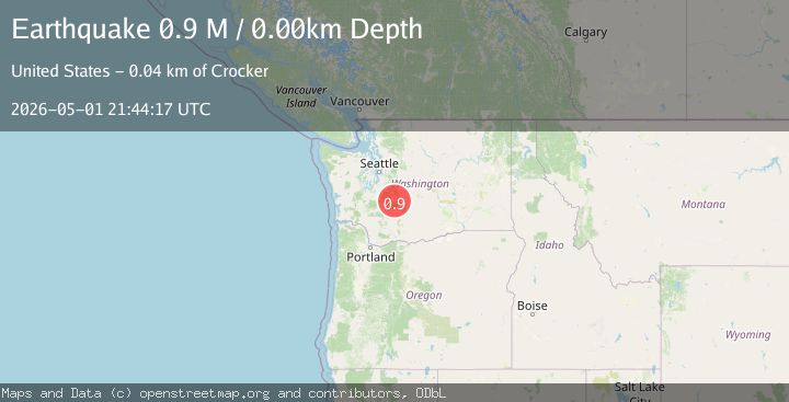 Map of Washington
