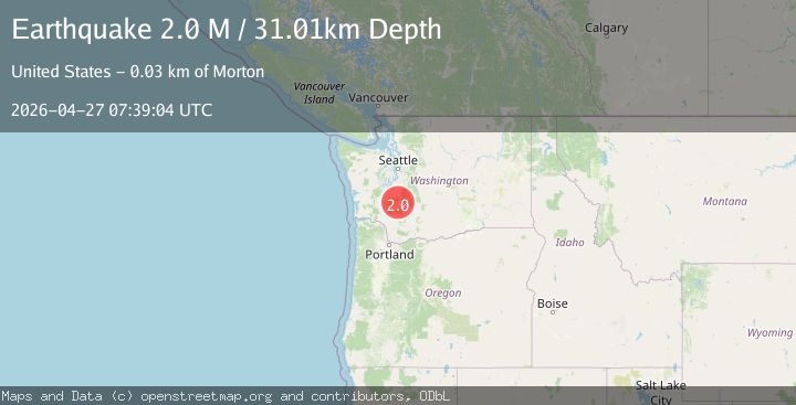 Map of Washington