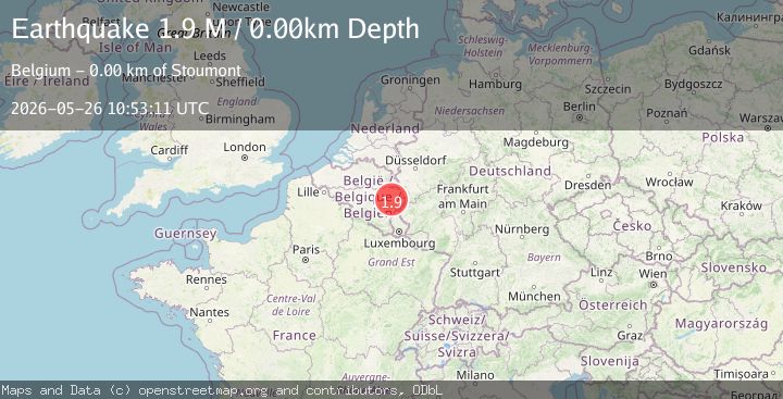 Map of Belgium