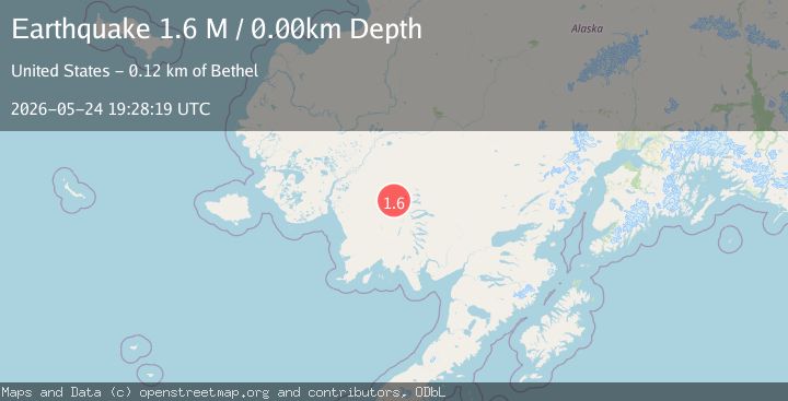 Map of Southern Alaska