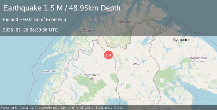 Map of Finland