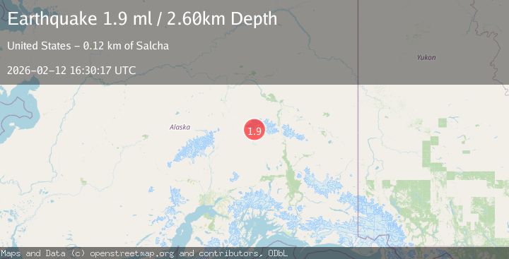 Map of Central Alaska