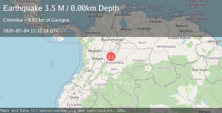 Map of Colombia