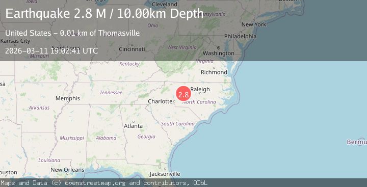 Map of North Carolina