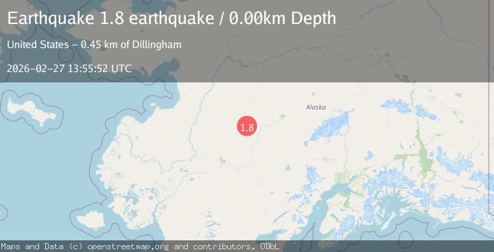 Map of Central Alaska