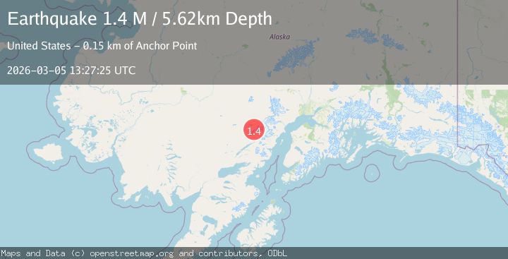 Map of Southern Alaska