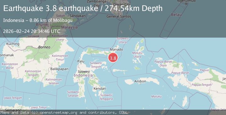 Map of Kepulauan Sula, Indonesia