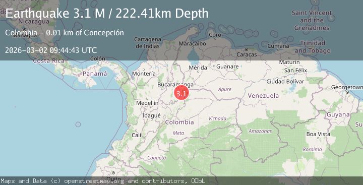Map of northern Colombia