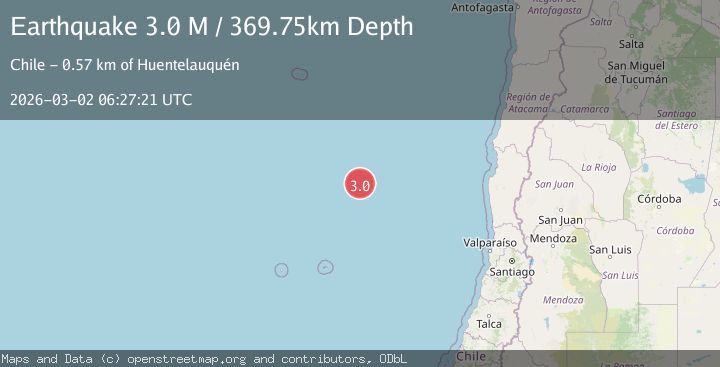 Map of southeast central Pacific Ocean