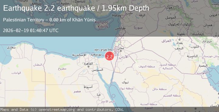 Map of Dead Sea region