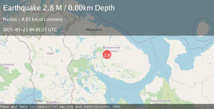 Map of northwestern Russia