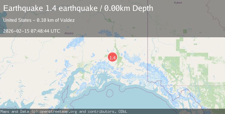 Map of Southern Alaska
