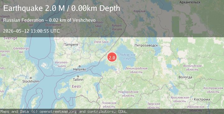 Map of northwestern Russia