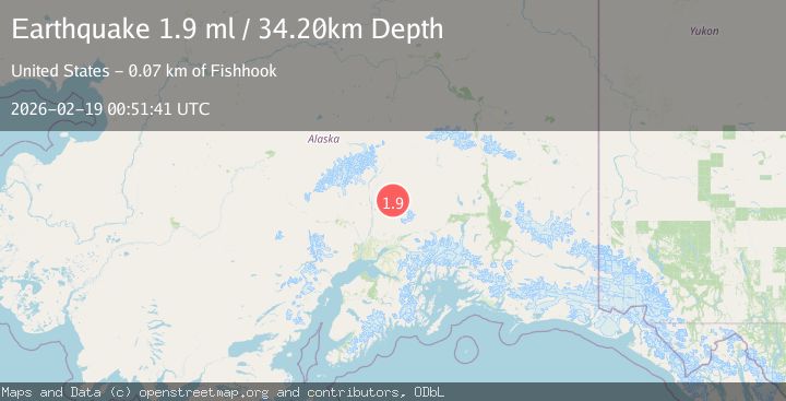 Map of Central Alaska