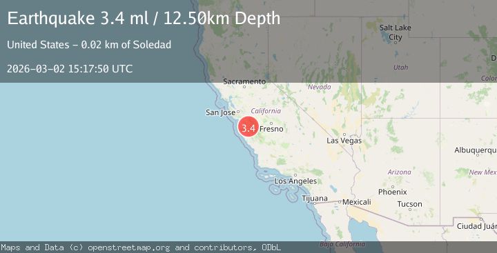 Map of Central California