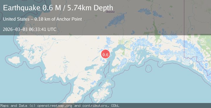 Map of Southern Alaska