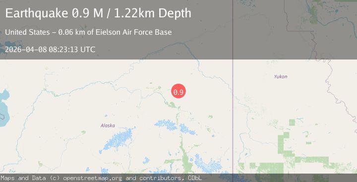 Map of Central Alaska