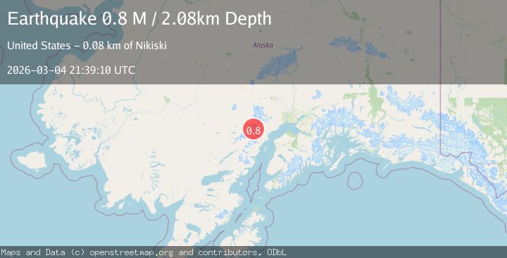 Map of Southern Alaska