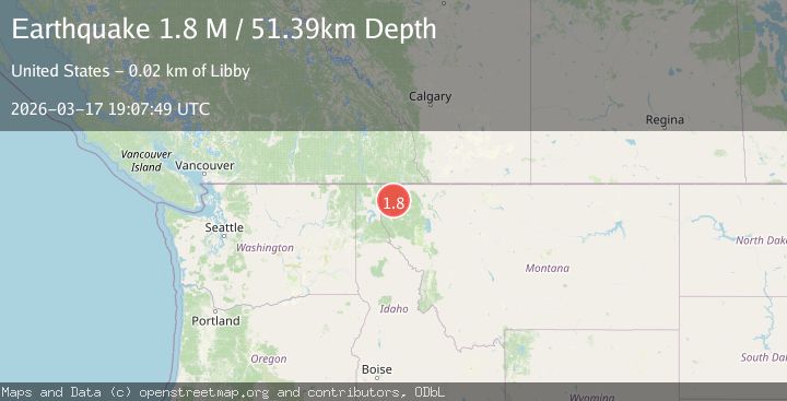 Map of western Montana