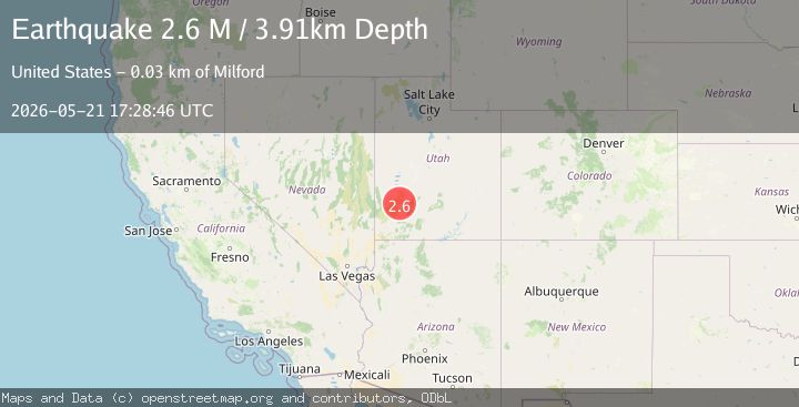Map of Utah