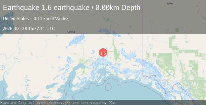 Map of Central Alaska