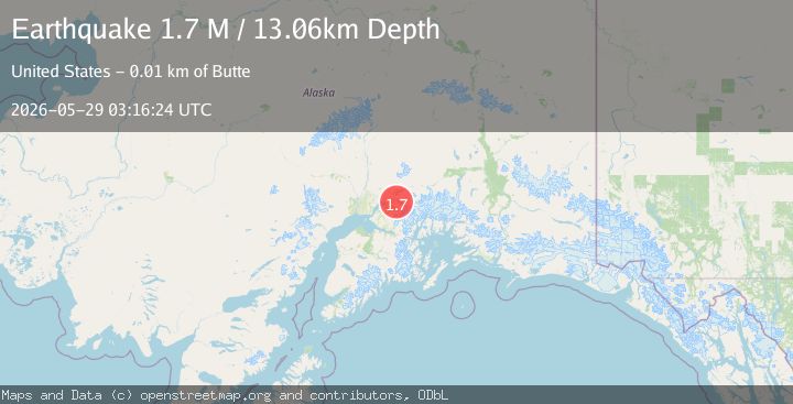 Map of Southern Alaska