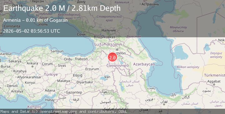Map of Armenia
