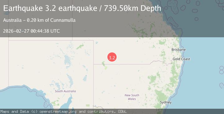 Map of Queensland, Australia