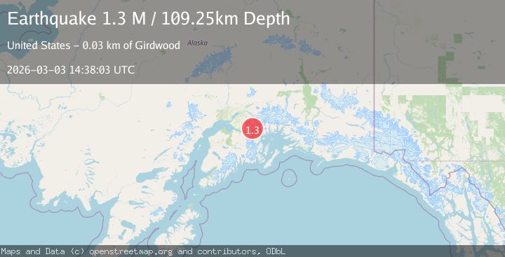 Map of Southern Alaska