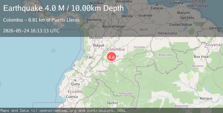 Map of Colombia