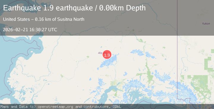 Map of Central Alaska