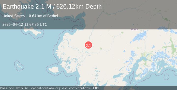 Map of Central Alaska