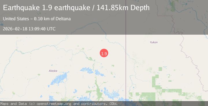 Map of Central Alaska