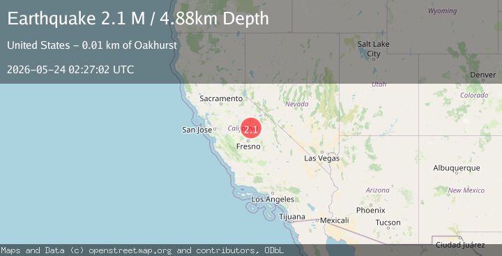 Map of Central California