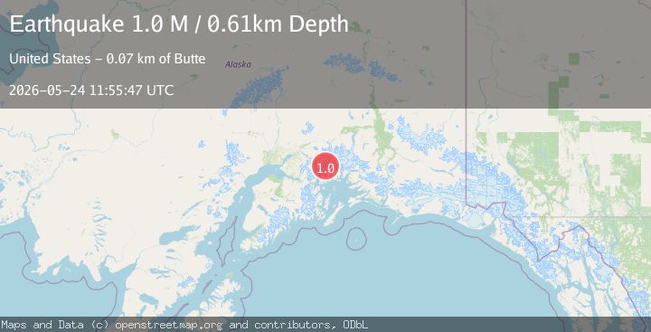 Map of Southern Alaska