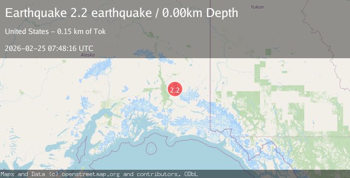 Map of Central Alaska