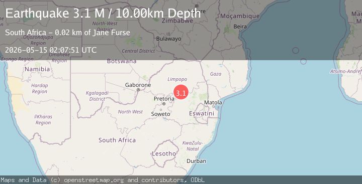 Map of South Africa