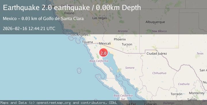 Map of Gulf of California