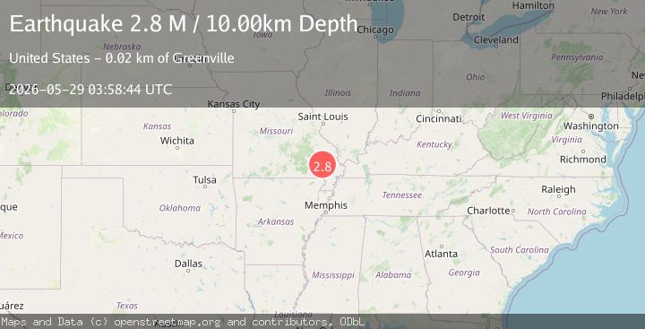 Map of Missouri