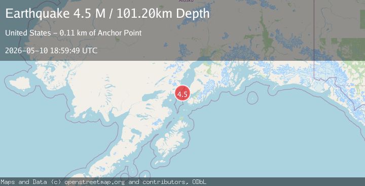 Map of Southern Alaska