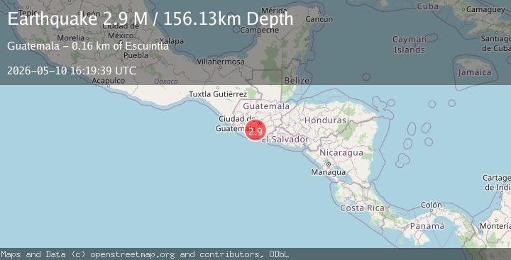 Map of Guatemala