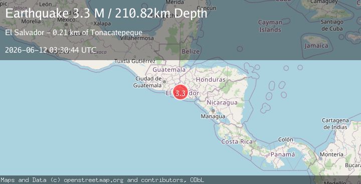 Map of El Salvador