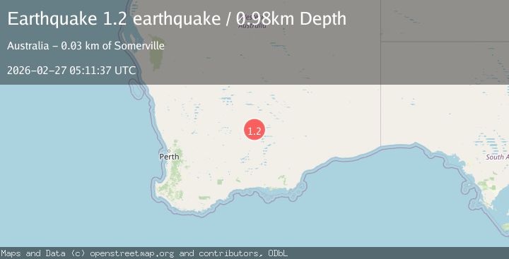 Map of Western Australia