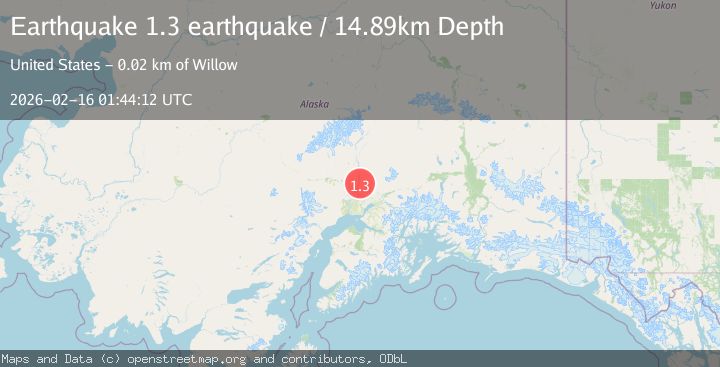 Map of Southern Alaska