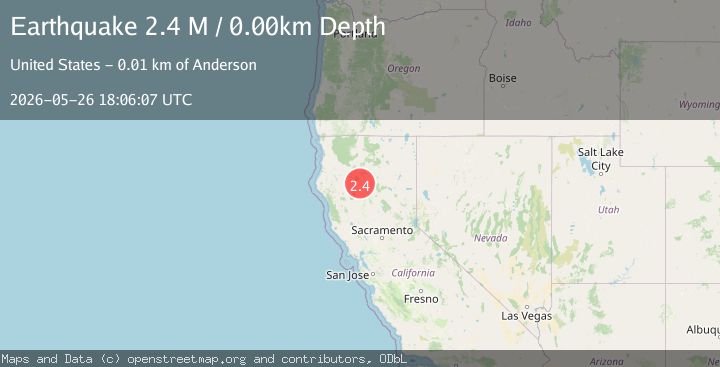 Map of Northern California