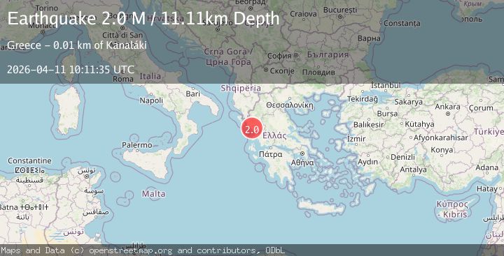 Map of Greece-Albania border region