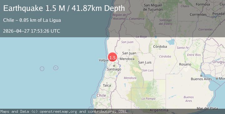 Map of Valparaiso, Chile